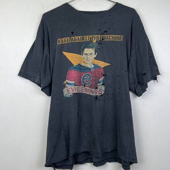 Vintage 90s Rage Against The Machine Evil Empire Tee shirt size XL